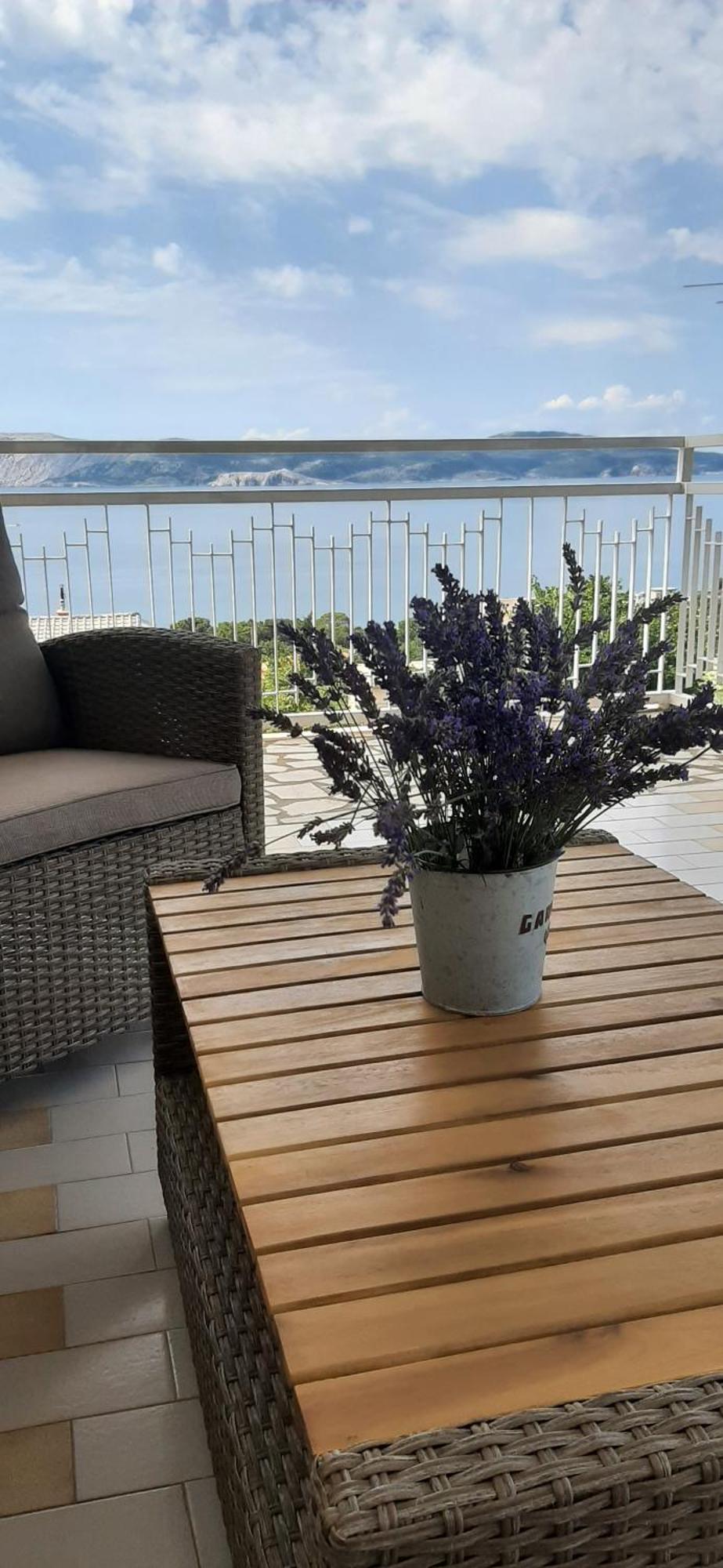 Apartmán Nina Seaview Novi Vinodolski Exteriér fotografie